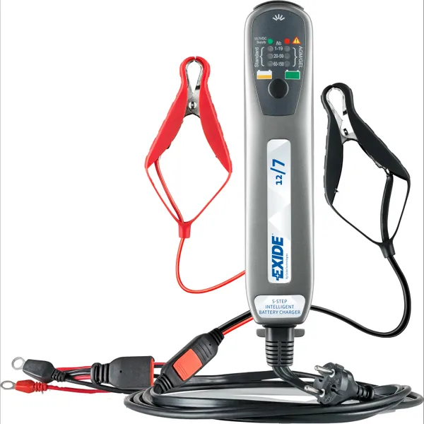 Batterilader Exide 12V 7A