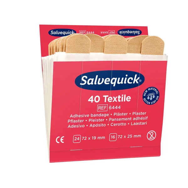 Tekstilplaster Salvequick 6444