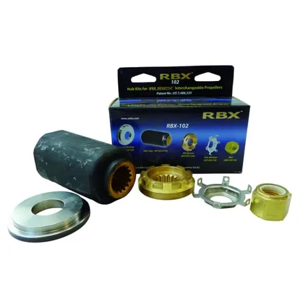 Rubex HUB KIT [D] til Evinrude/Johns/Suzuki 90-115Hk 15 spli 