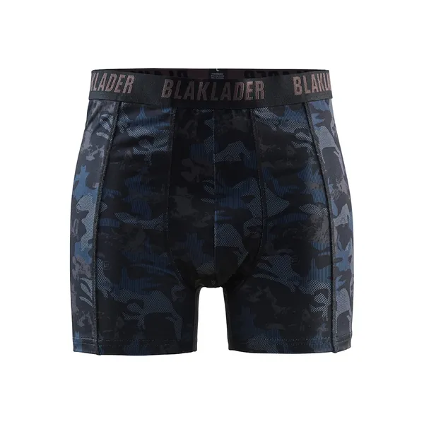 Boksershorts 2-Pakk Svart/Mørk Grå