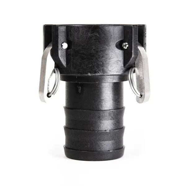 Cam-Lock, Polypropylen 2" Hunn m/slangestuss