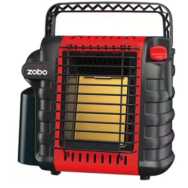 Zobo Gass varmeovn m/skrukobling 2600W