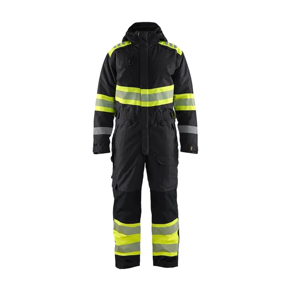 Vinterkjeledress Varsel Svart/Gul