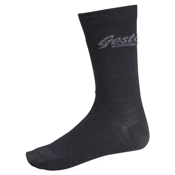 1103 Light Wool Sock, Svart