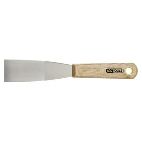 Sparkelspade 38 mm rustfri, m/trehåndtak