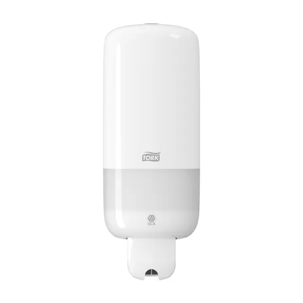Dispenser flytende såpe hvit plast S1 Tork