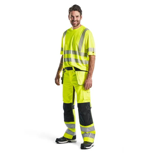 T-Skjorte Varsel Gul UV