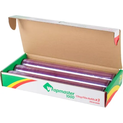 Pakkefolie 30 cm x 10 mtr f/Wrapmaster