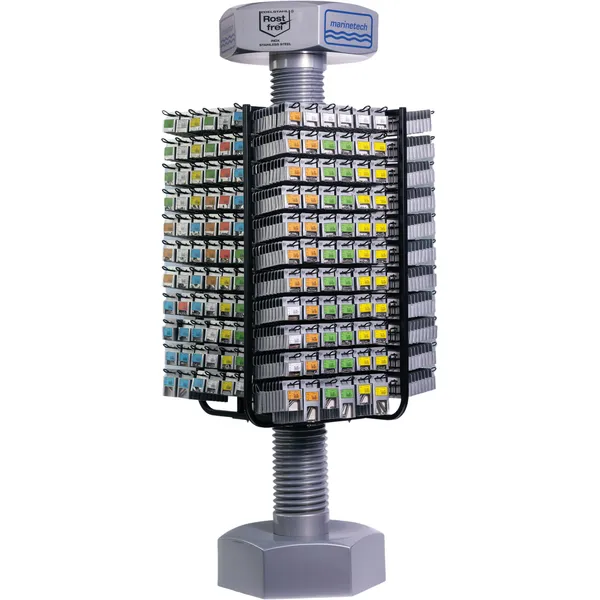 Komplett skruesystem A4 316 m/stativ