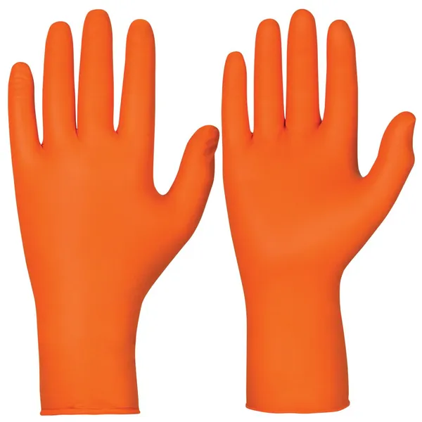 Hanske, Engangshanske, Chemstar Nitril, Orange