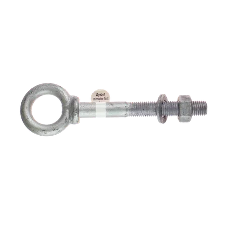Øyebolt, Ring + Mutter, 16x125mm