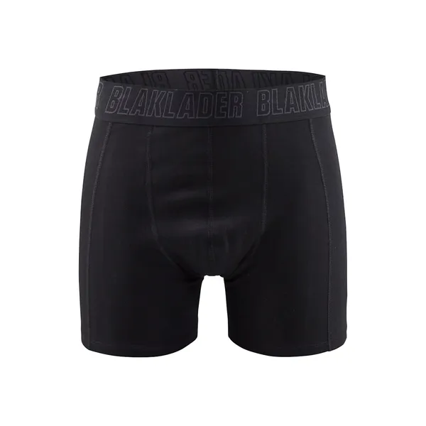Boksershorts 2-Pakk Svart/Mørk Grå