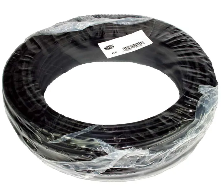 Oceanflex Elektrisk kabel fortinnet 16 mm2, 50 m, sort