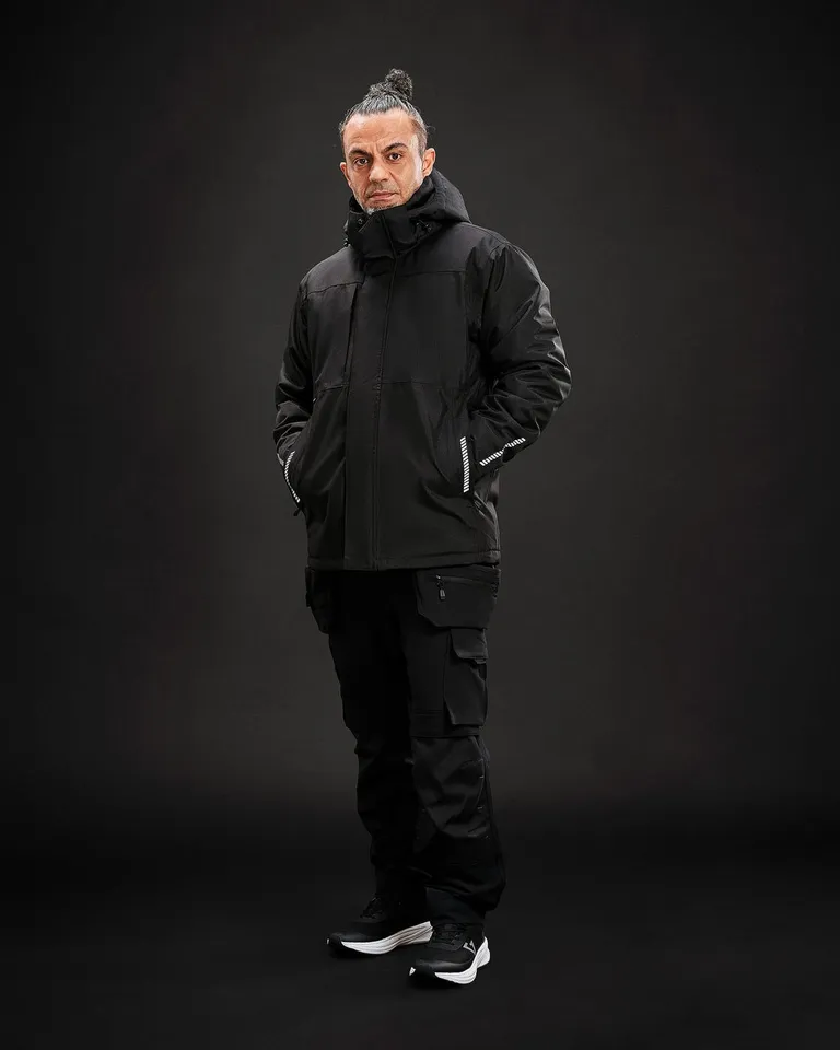 Vinterjakke Isolate Svart