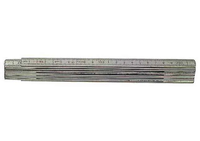 Tommestokk ALU A59-1-6mm Hultafors