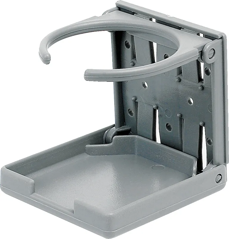 Glass/flaskeholder, plast, sidemontert