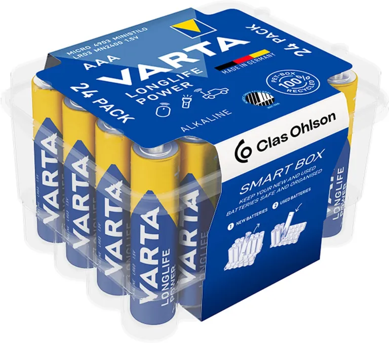 Batteri AA 24-pk.
