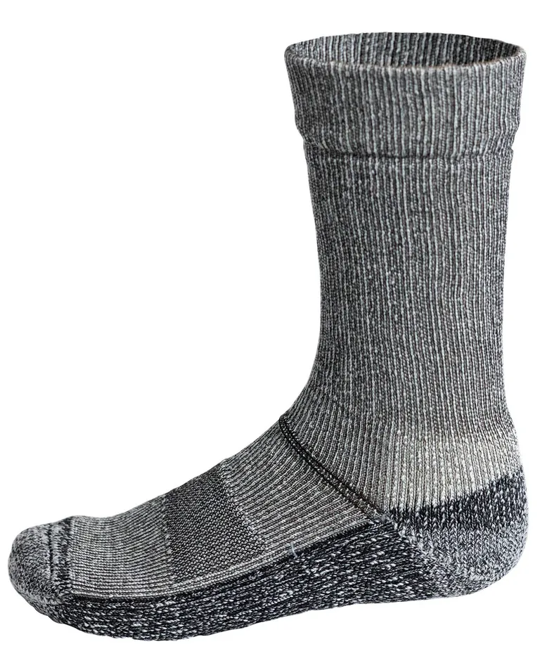 1105 Rag Wool Sock, Grå