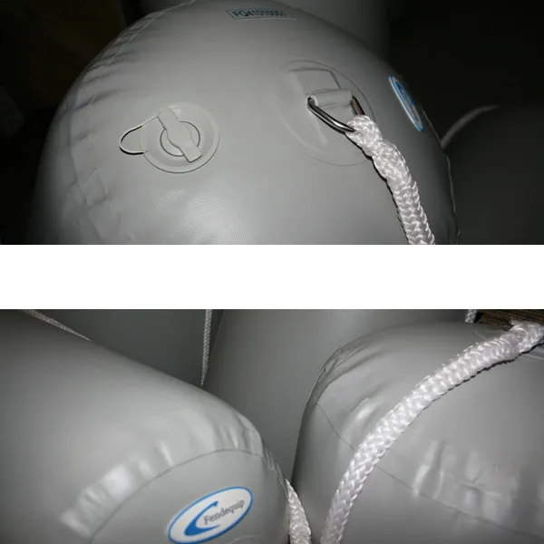 MaxiStow oppblåsbare fendere - grå