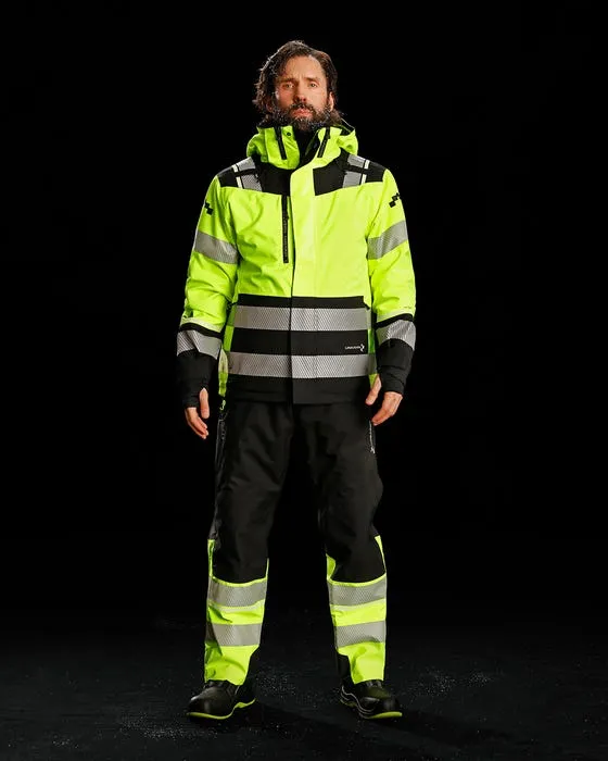 ProTec 2 i 1 Jakke med avtagbar foring, kl. 2/3,  Gul/Svart
