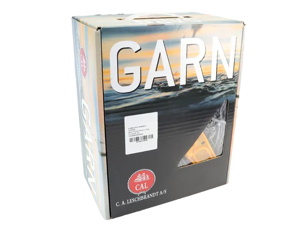 CAL Torskegarn, 1,5 mm x4, Grå - 27,5 x 2,1 meter - 63 mm