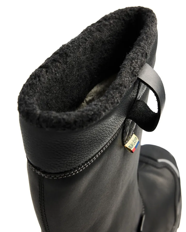 Vernesko høy Blåkläder Vintervernestøvel STORM Svart 