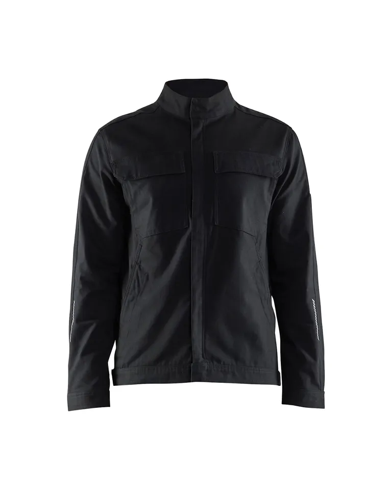 Industrijakke Stretch Svart