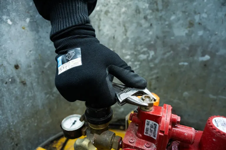 Monteringshanske Væsketett Vinterfóret