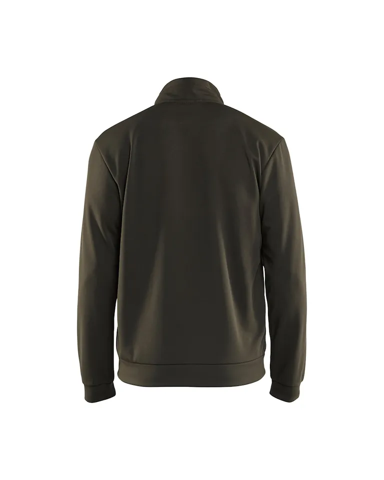 Sweatshirt m/glidelås