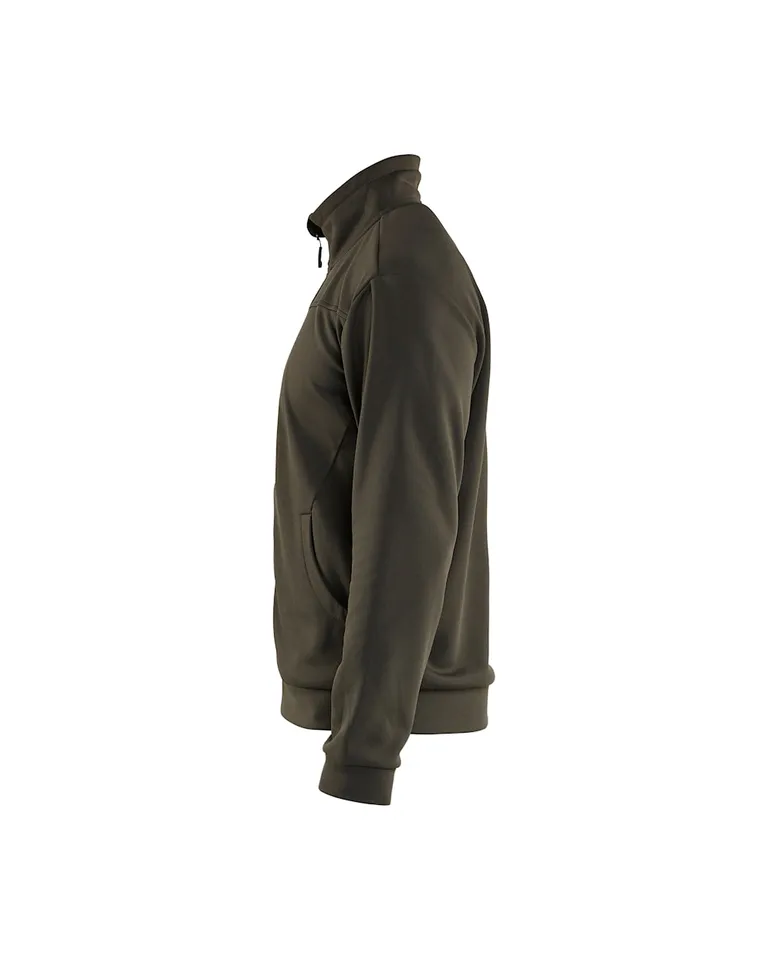 Sweatshirt m/glidelås