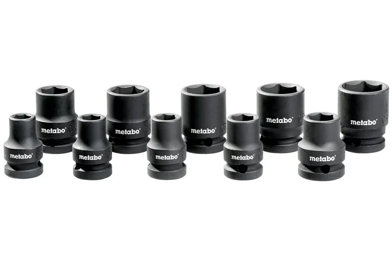 Pipenøkkelsett 1/2" 10-24mm, 10-deler
