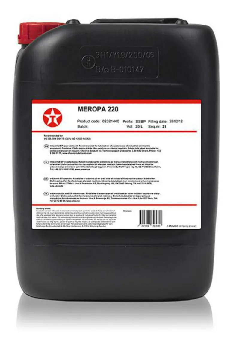 Olje, Meropa Syntetic EP150, 20ltr