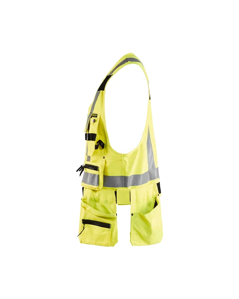 Håndverkervest Varsel Gul