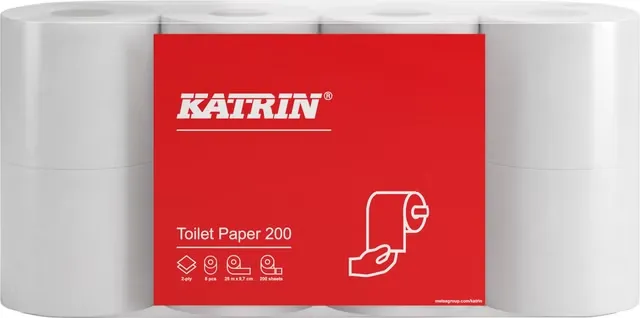 Toalettpapir Classic 2-lags 64 rl Hvit (181402) 