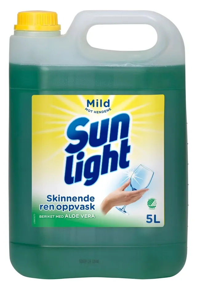 Sunlight manuell oppvask flytende Sunlight 5L