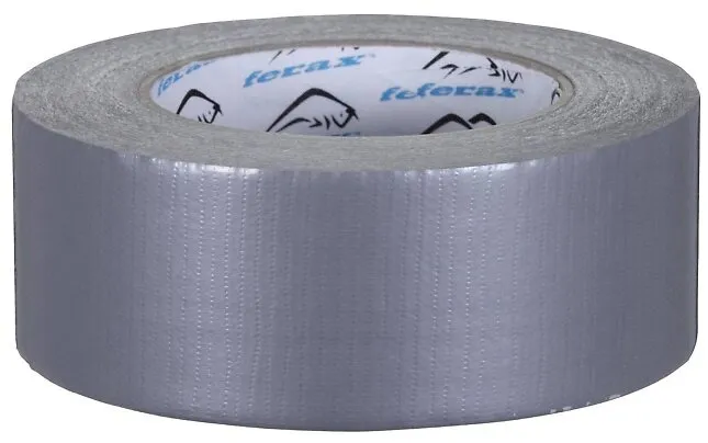 Tape, Tekstil DT 50 mm x 50 mtr. (sølv)
