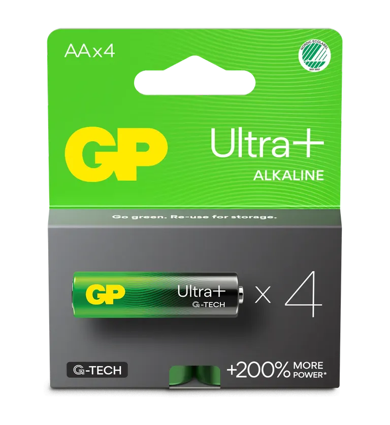 Batteri LR6 Alkalisk 4-PK AA