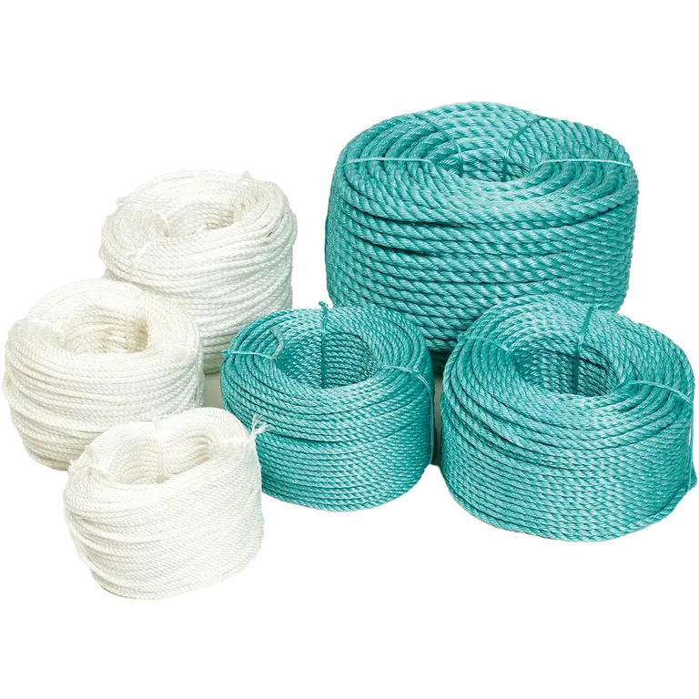 Tau, hvit nylon, 14mm, 110mtr
