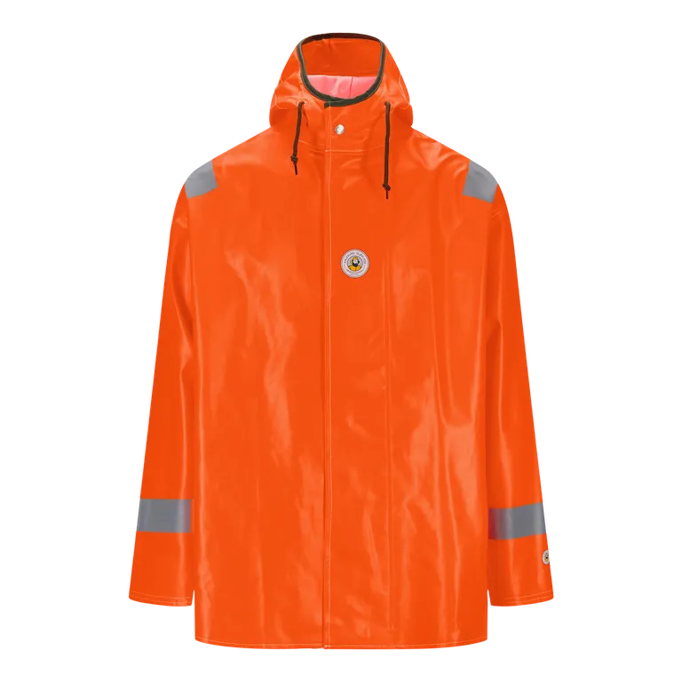 Regnjakke Oseberg Fl. Oransje