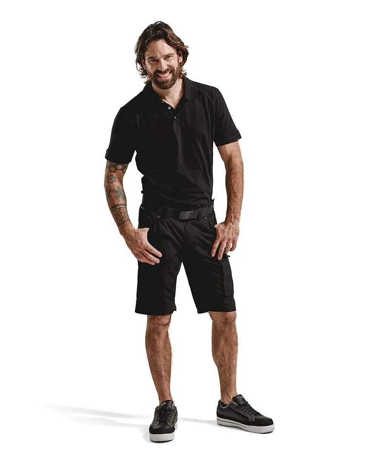 Serviceshorts Stretch Svart