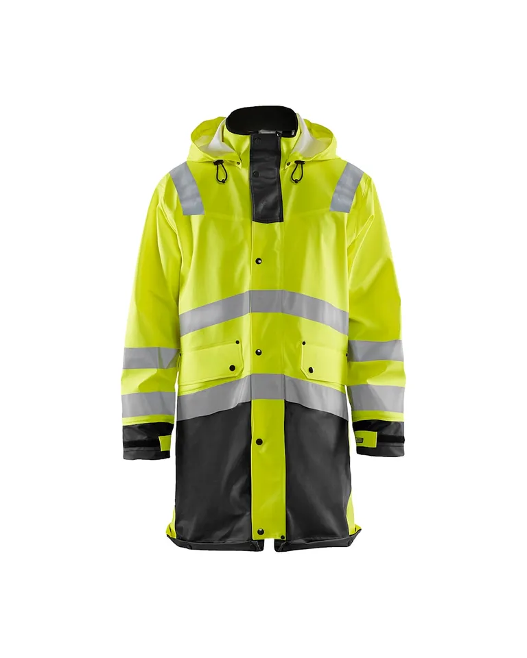 Regnjakke, heavy duty Extreme, Gul/Svart