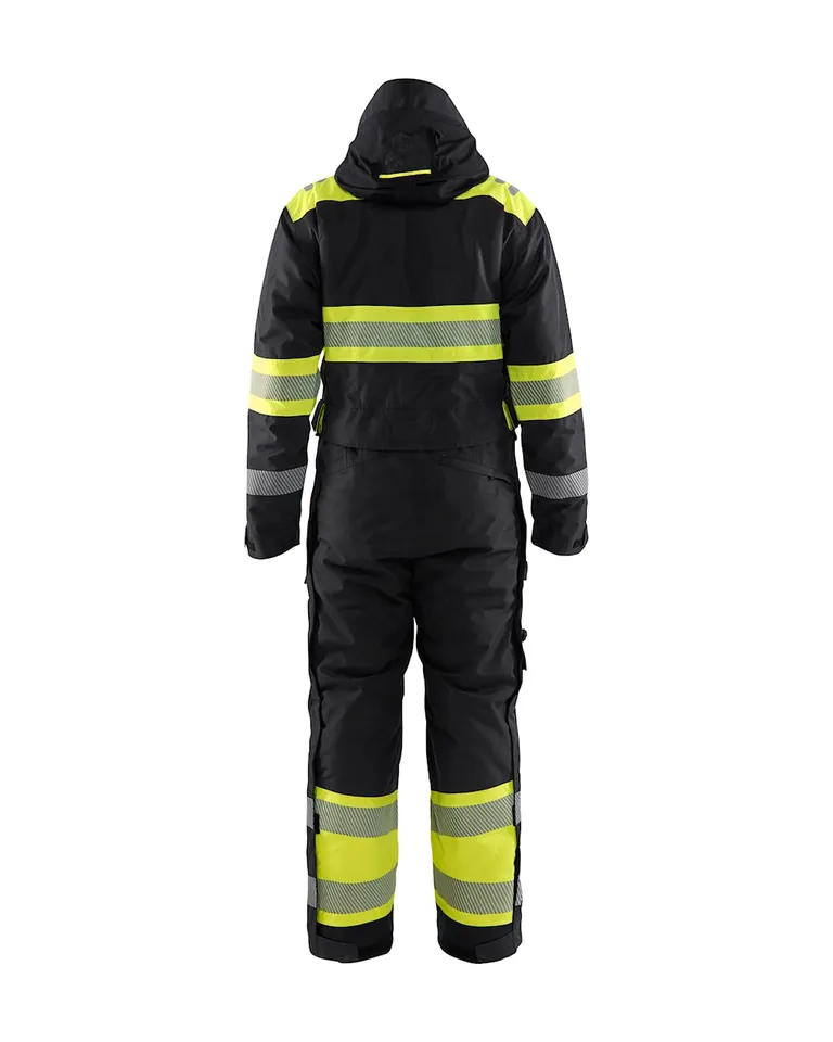 Vinterkjeledress Varsel Svart/Gul
