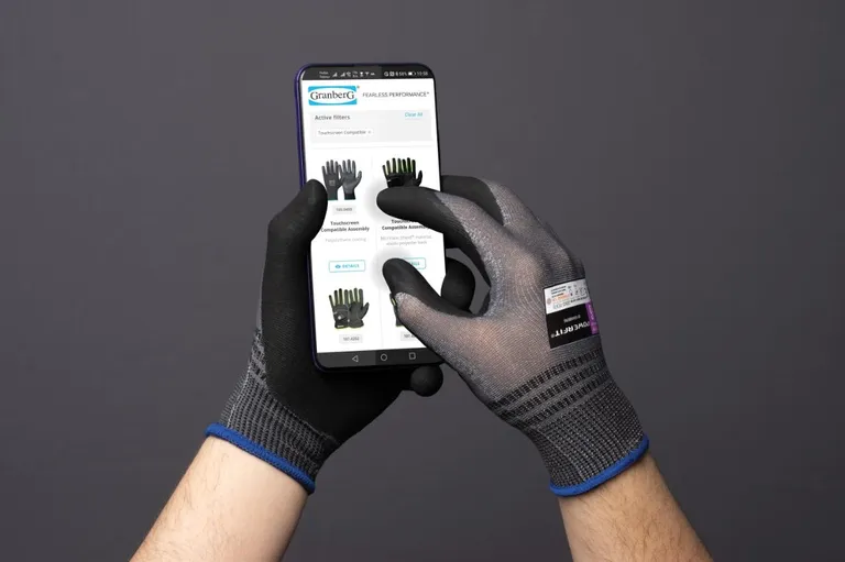 Hanske, Montering, Touch Pro-Fit, Nitrilskum