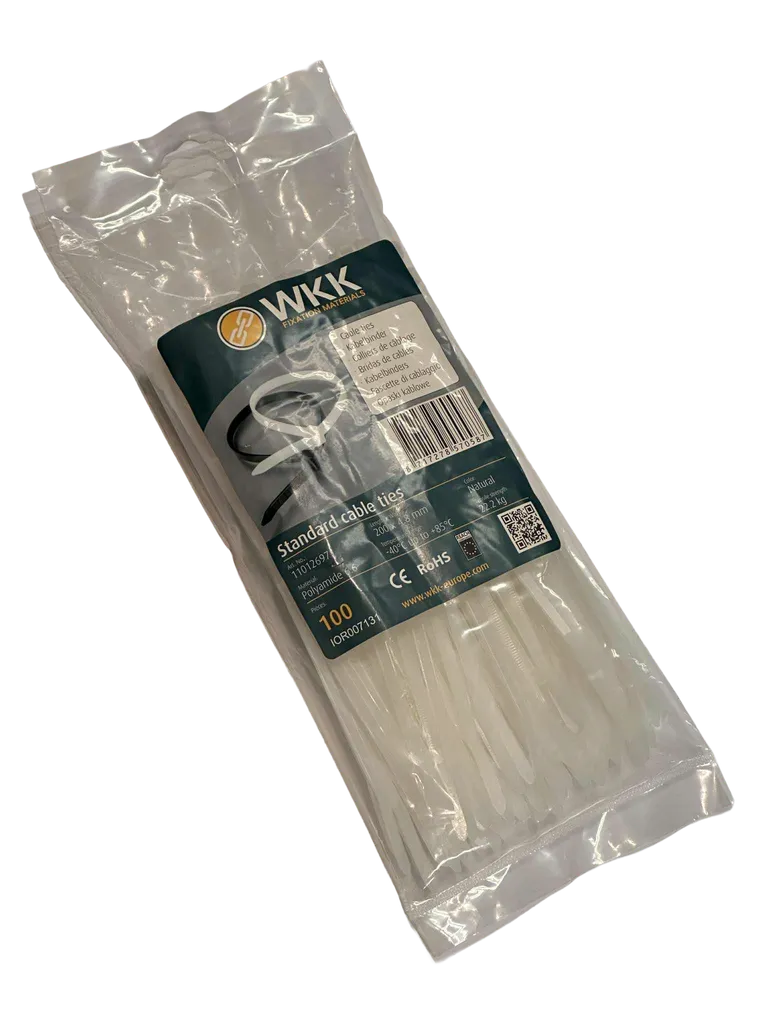 Strips 4.6 x 200 mm Hvit