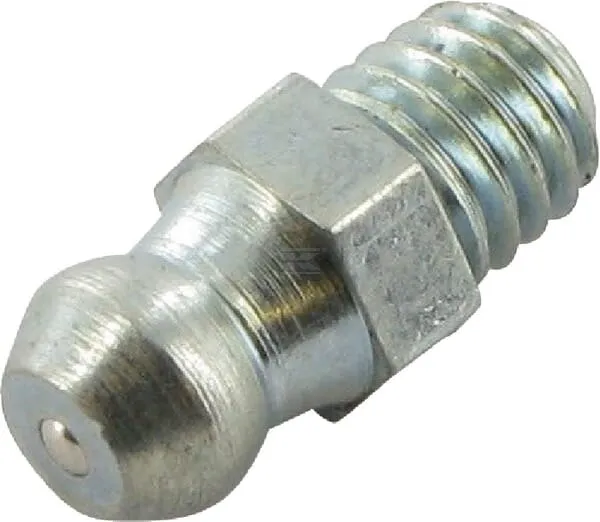 Fettnippel / Smørenippel M6x1.0 rett A2