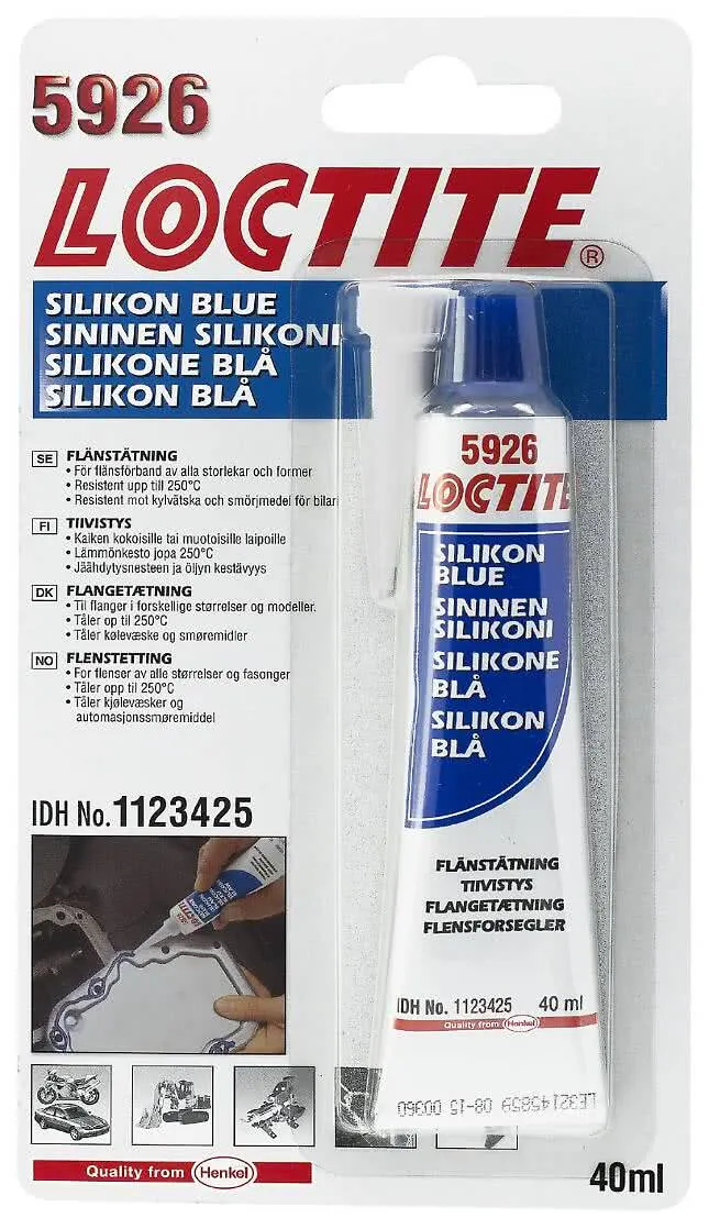 LOCTITE 5926 40ml Blå Silikon Flens