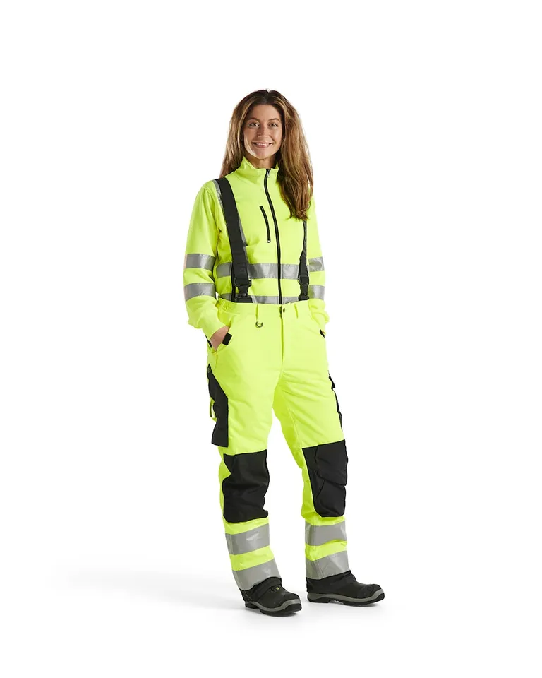 Vinterbukse Varsel Dame Gul/Svart