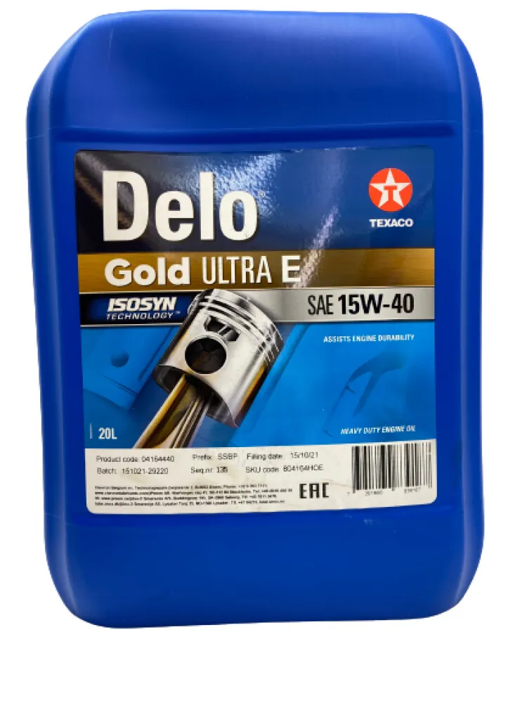 Olje, DELO Ultra gold E, 15W-40, 20 ltr (Ursa Premium TD)