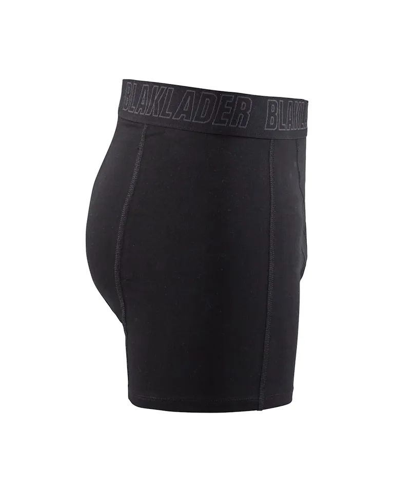 Boksershorts 2-Pakk Svart/Mørk Grå
