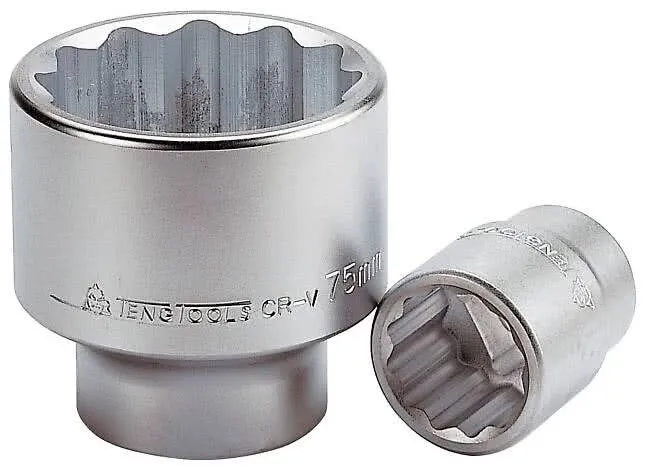 Pipe med 1" firkantfeste 55mm Teng Tools